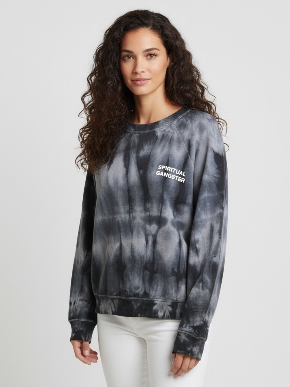 Spiritual Gangster Tie-Dye Sweatshirt